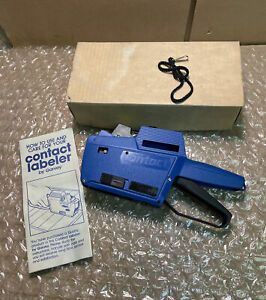 NEW w/ Box: Genuine GARVEY CONTACT Model 18-6 1-Line 6-Character Price Label Gun