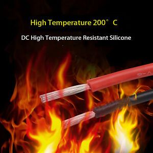 UL3239 Flexible DC Silicone High Temp 200°C High Voltage 6KV 22/20/18/16/14AWG