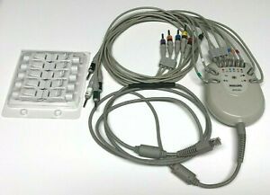 Philips Module &amp; Lead Cables 98980313009 ECG EKG PageWriter Trim I II III *READ*