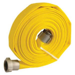 GRAINGER APPROVED 45DV17 Wildland Fire Hose,1-1/2&#034; ID x 50 ft