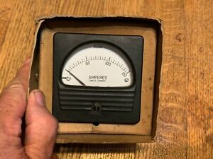 WESCHLER 0-150 AMP METER Gauge New Old Stock