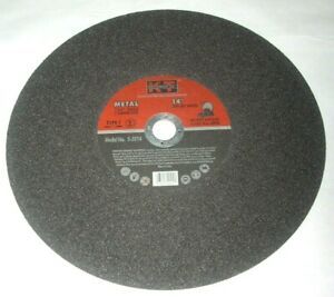 10 KT Industries 5-5514 Metal Chopsaw Wheels 14 x 7/64 x 1 Reinforced 4400 RPM