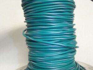 50ft 18awg 18ga TXL Automotive Green with Gray Stripe Stranded Wire Hook UP L3
