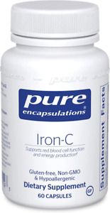 Pure Encapsulations Iron-C | Iron and Vitamin C Supplement to Support Muscle...