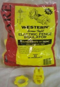 Store Display Fixtures 25 ELECTRIC FENCE INSULATORS