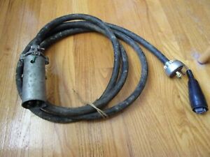 Russellstoll Russell Stoll 7118w 30 AMP 600 VAC 250 VDC Connector Plug 11ft Wire