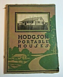 Antique EF Hodgson Portable Houses Catalog of 1918 with Price List - Illustrated