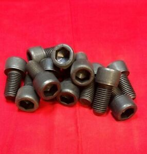 HEX SOCKET CAP HEAD SCREW, M16-2.0 X 30MM, ALLOY STEEL, BLACK OXIDE, *LOT OF 12*