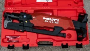 Hilti DX 9-HSN Powder Actuated Digital High Productivity Nailer Nail Gun