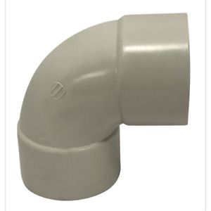 Holman 80mm 85 Degree Female To Female PVC Plain Bend