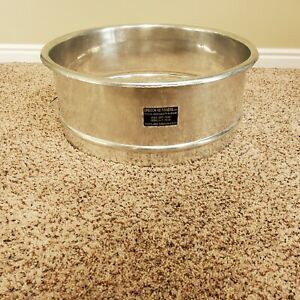 HOBART 60 QT BOWL EXTENDER/SPLADH GUARD - RECENTLY RE-TINNED! NICE CONDITION!