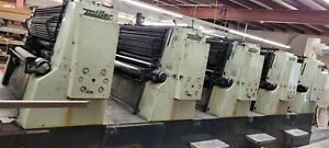 Offset Press, 6 Color, 41Inch, Console, Very Good Condition