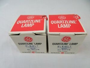 ELE ELT Projector Lamp 30V 80W GE AV/Photo Bulb NOS 2 BULBS