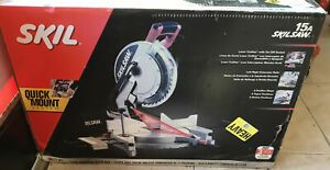 Skil 3821-01, 12” Quick Mount Single Bevel Compound Miter Saw W/ Laser 4500 RPM