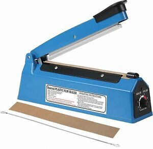Impulse Heat Sealer Manual Bags Sealer Heat Sealing Machine 12 Inch Impulse For