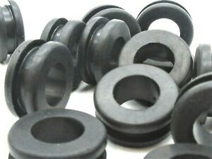 Foreign Auto 19mm Rubber Grommets 13mm ID  Fits 19mm Hole &amp; 4.7mm Thick Panels