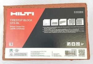 = HIlti 2030020 Firestop Block CFS-BL Firestop Fire Protection System Clean-Tec