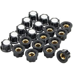 10PCS A01 Tone Top Potentiometer Volume Control Rotary Knobs 6mm Shaft Hole