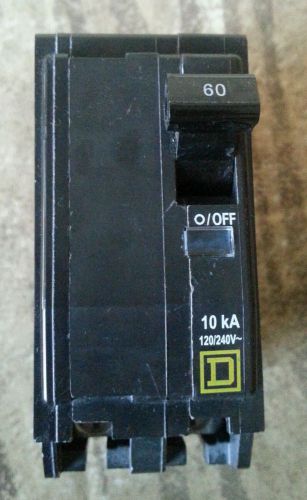 60amps square d 2pole qo circuit breaker for sale