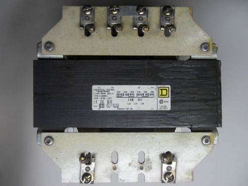 (q8-5) 1 square d class 9070 k1500d1 industrial control transformer for sale