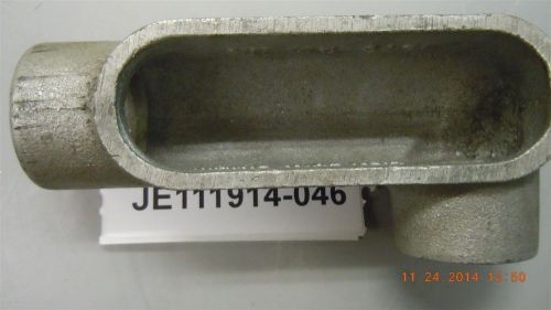 Crouse-hinds conduit 1&#034; ll-37 10.5 cu.in. for sale