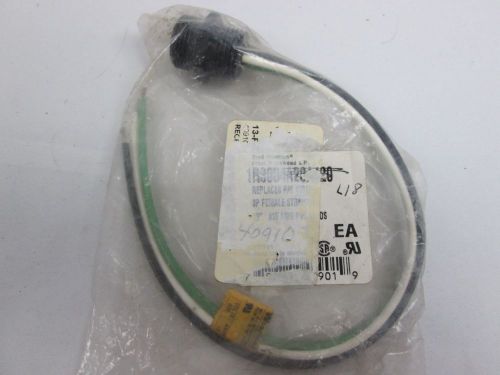 New woodhead 1r3004a20a120 3p female connector 600v-ac d298115 for sale