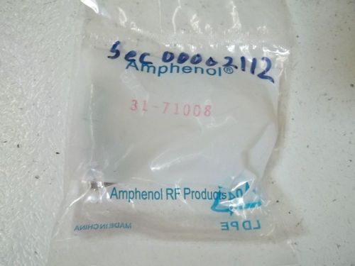 Lot of 4 amphenol 31-71008 connector *new in a factory bag* for sale