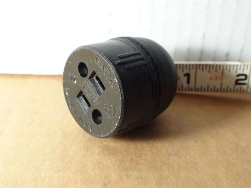 Lot (25) vintage Eagle rubber cord connector 15A 125V #180