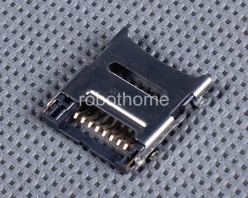 10pcs micro sd socket tf socket flip type mobile phone memory card holder output for sale