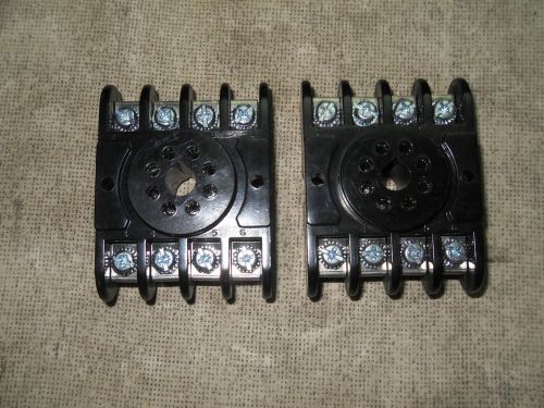 (rr4-1) 1 lot of 2 new amphenol relay sockets for sale