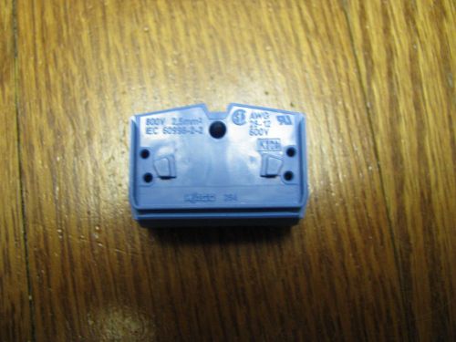 WAGO 264-354 Terminal Blocks - Blue  Qty 10