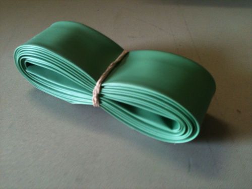 1&#034; id / 25mm thermosleeve green polyolefin 2:1 heat shrink tubing- 10&#039; section for sale
