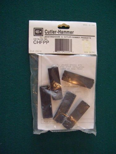 Five - cutler-hammer chfpp - filler plates - new factory pack - westinghouse for sale