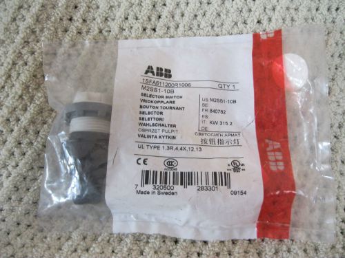 M2ss1-10b abb selector switch ***** lot of 6 pkg***** for sale