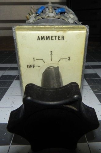 WESTINGHOUSE NP677C524H01 AMMETER SWITCH