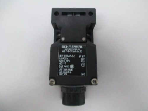 New schmersal az 16-02zvk-m20 safety interlock switch d333532 for sale