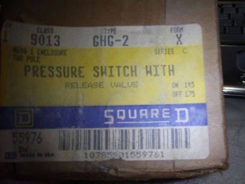 Square d pressureswitch with release valve for sale