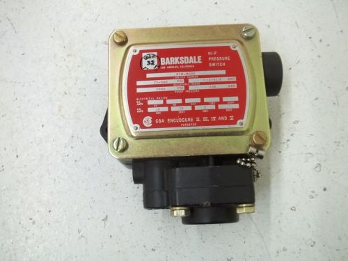 BARKSDALE P1H-H600 HI-P PRESSURE SWITCH *NEW OUT OF A BOX*
