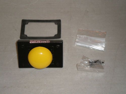 New! rees 02911-004 yellow mushroom plunger no/nc momentary contacts free ship! for sale