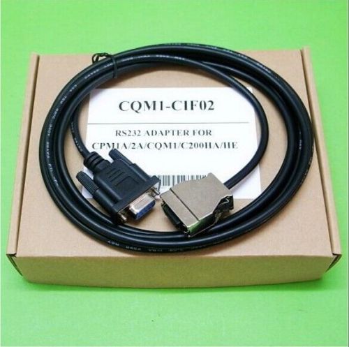 New Omron PLC CQM1-CIF02 Programming Interface RS232 Cable