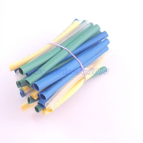 40PCS Blue/Green/Yellow Dia.6mm Heat Shrink Tubing Shrink Tubing Wire Sleeve