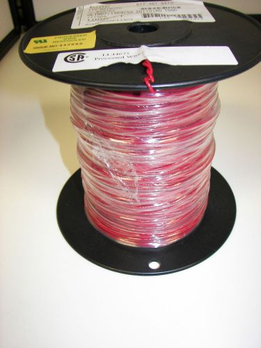 1000 ft Anixter 20 AWG Red Tinned Hook up Wire Stranded 10/30 UL1007 300V