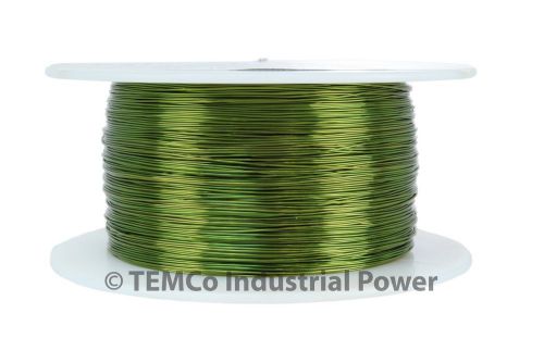 Magnet wire 30 awg gauge enameled copper 155c 8oz 1566ft magnetic coil green for sale