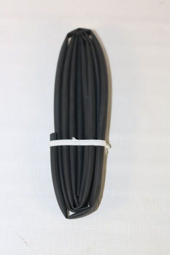 3/16&#034; x 4 feet 2:1 Adhesive Lined Polyolefin Heat Shrink Tubing (Black)