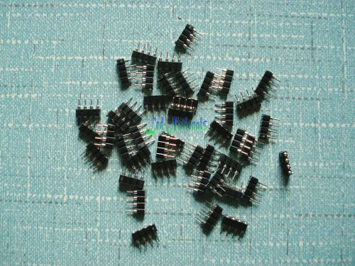 100 pcs 4 pin female connector for led strip light rgb 5050 rgb 3528 insert easy for sale