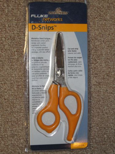 Fluke D-Snips Cable Cutters - Yellow