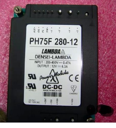 Ph75f280-12 dc/dc converters 75w 12v 6.3a by tdk-lambda corporation (1 per) for sale