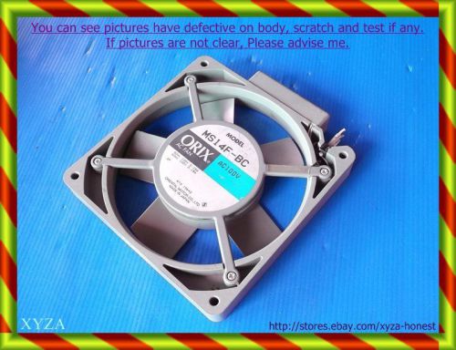 Orix ac100v fan ms14-bc,oriental  motor ac cooling axial flow fan od 5&#034; for sale