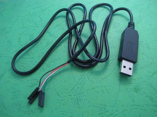 New 1pcs pl2303hx download cable usb to com usb to ttl converter cable  1m for sale