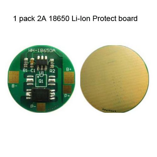 New 2a pcb charger protect board  for 1 pack 3.7v/4.2v 18650 li-ion battery for sale
